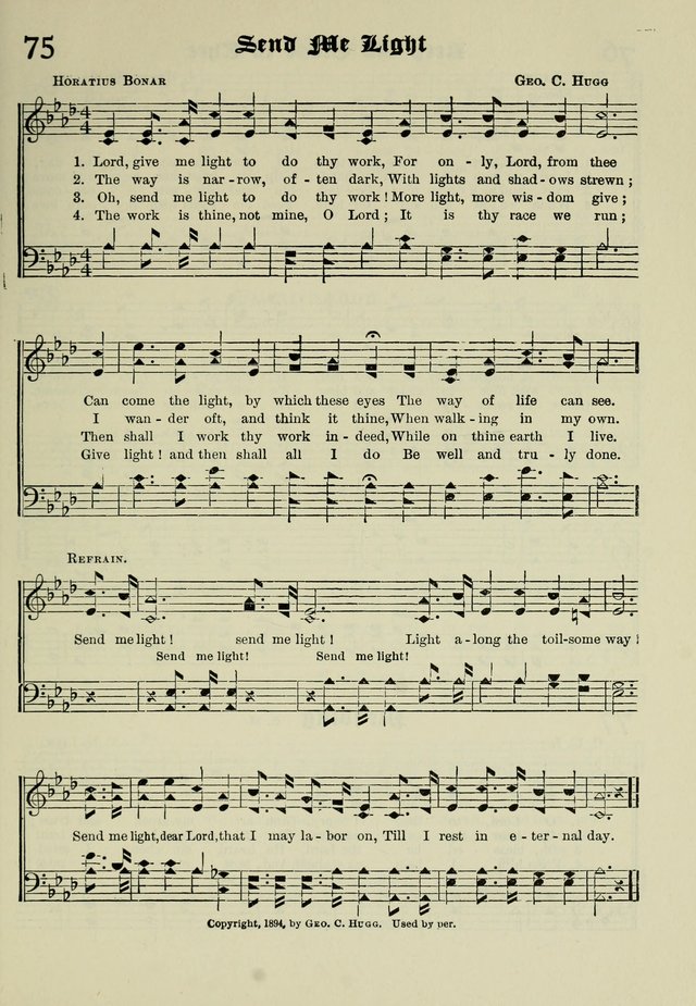 Church and Sunday School Hymnal with Supplement: a Collection of Hymns and Sacred Songs ... [with Deutscher Anhang] page 43