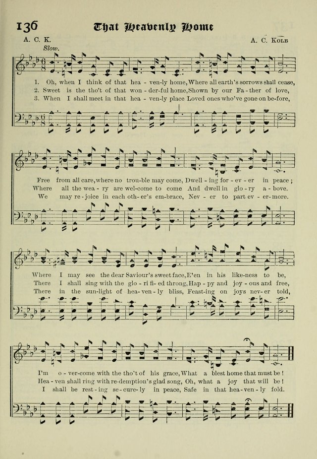 Church and Sunday School Hymnal with Supplement: a Collection of Hymns and Sacred Songs ... [with Deutscher Anhang] page 91