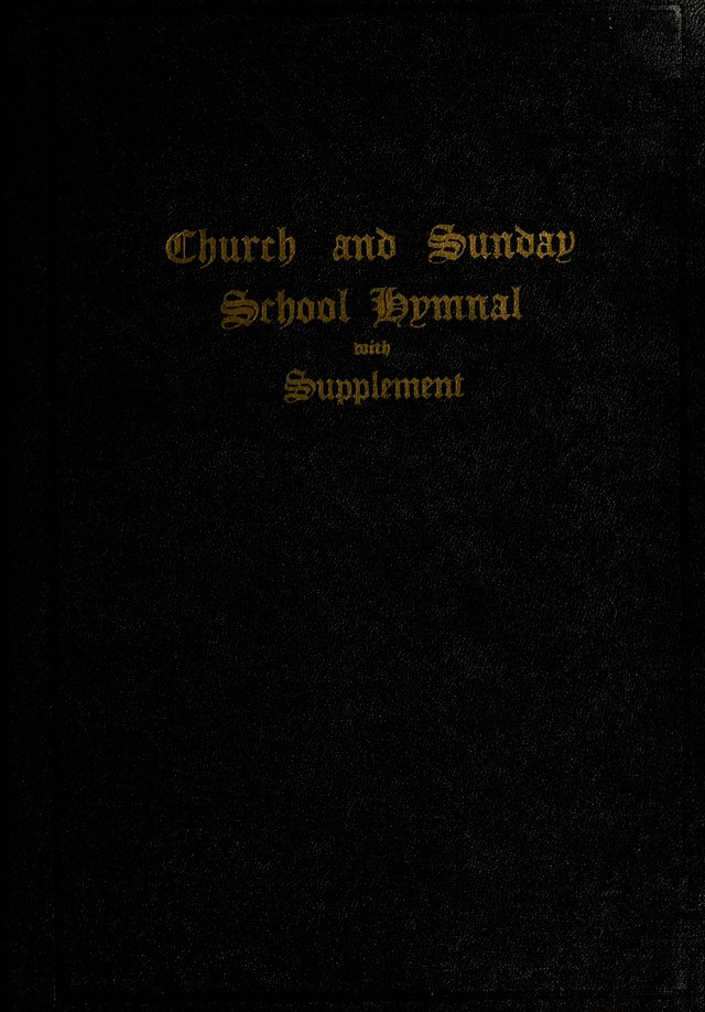 Church and Sunday School Hymnal with Supplement: a Collection of Hymns and Sacred Songs ... [with Deutscher Anhang] page i