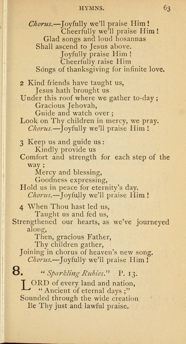 Chapel Treasures (Christ Chapel Sabbath-School, Lebanon, PA) page 70