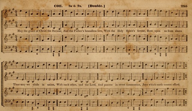 The Choir: or, Union collection of church music. Consisting of a great variety of psalm and hymn tunes, anthems, &c. original and selected. Including many beautiful subjects from the works.. (2nd ed.) page 235