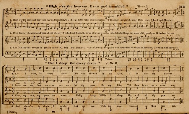 The Choir: or, Union collection of church music. Consisting of a great variety of psalm and hymn tunes, anthems, &c. original and selected. Including many beautiful subjects from the works.. (2nd ed.) page 313