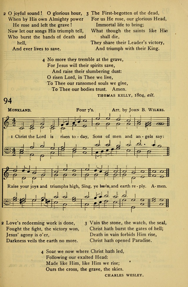 Columbia University Hymnal page 101