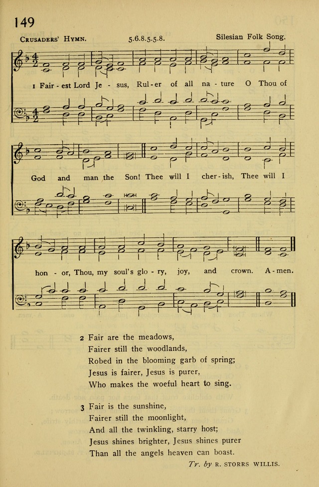 Columbia University Hymnal page 159