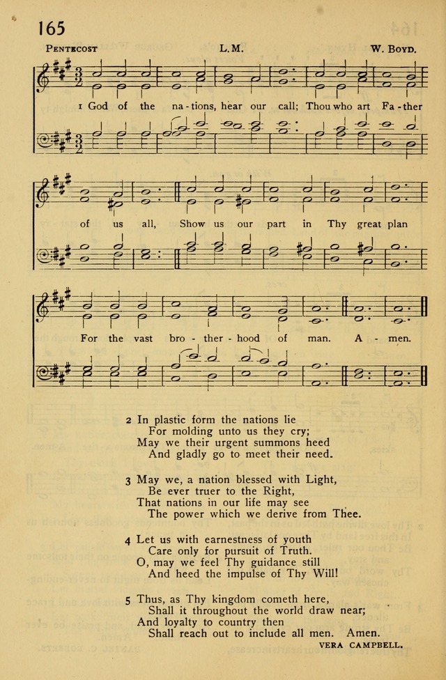Columbia University Hymnal page 174