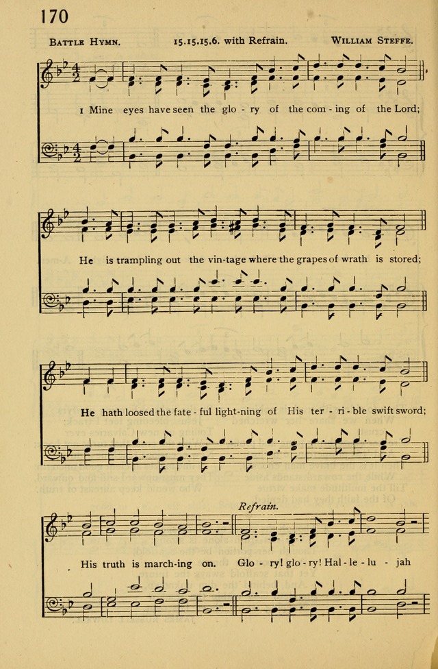 Columbia University Hymnal page 180
