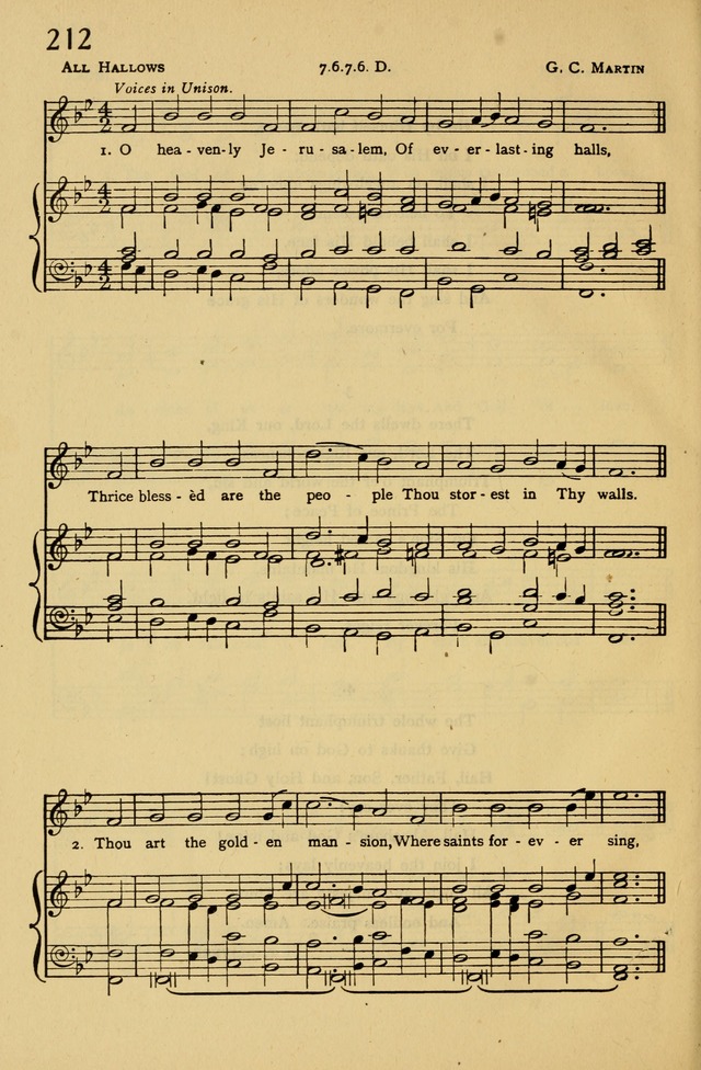 Columbia University Hymnal page 232