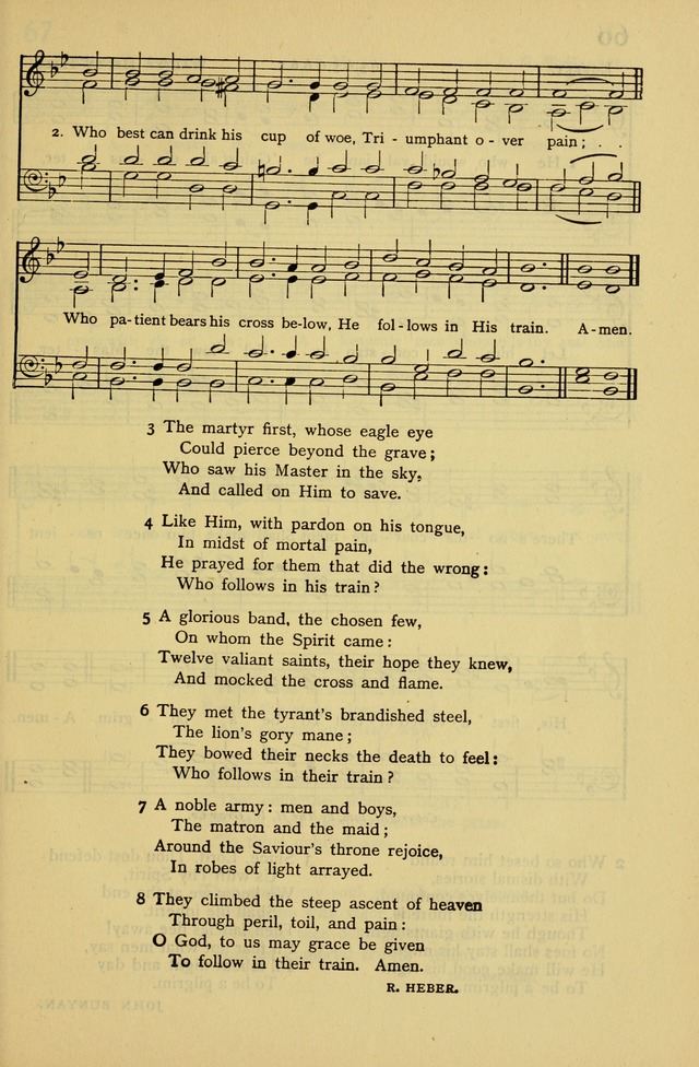 Columbia University Hymnal page 71