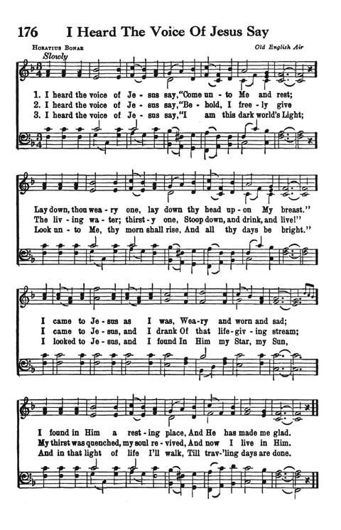 The Cokesbury Worship Hymnal page 145