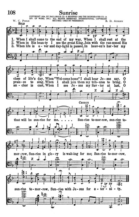 The Cokesbury Worship Hymnal page 87