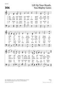 Lift Up Your Heads, Ye Mighty Gates | Hymnary.org