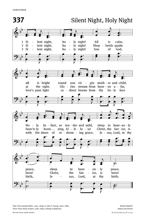 silent night hymn