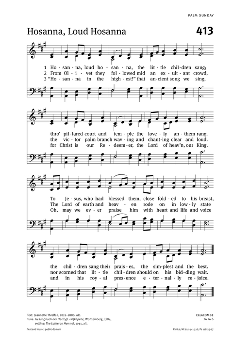Christian Worship: Hymnal page 375