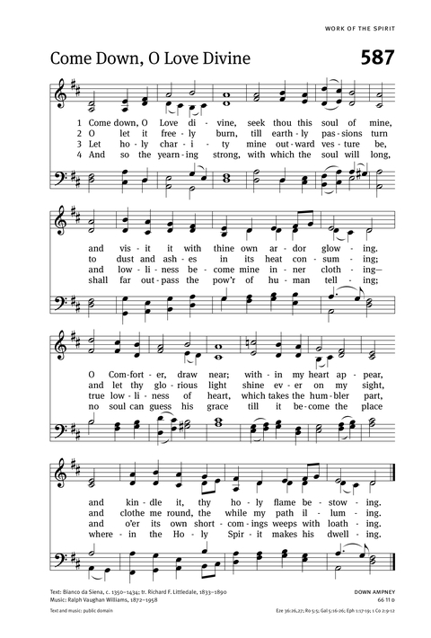Christian Worship: Hymnal page 579