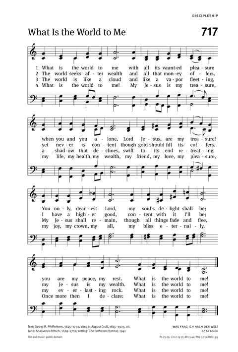 Christian Worship: Hymnal page 731