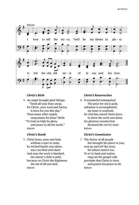 Christian Worship: Hymnal page 765