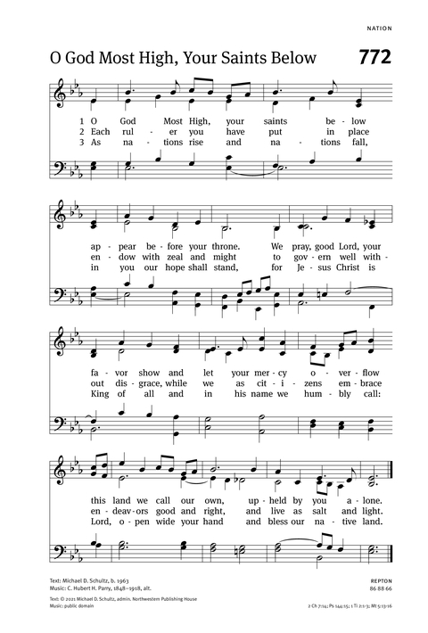 Christian Worship: Hymnal page 793
