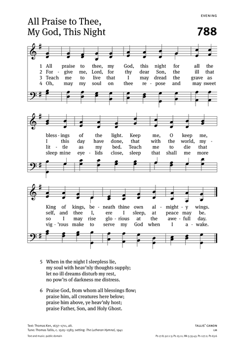 Christian Worship: Hymnal page 809