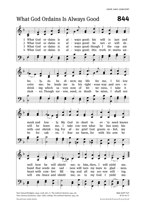 Christian Worship: Hymnal page 879