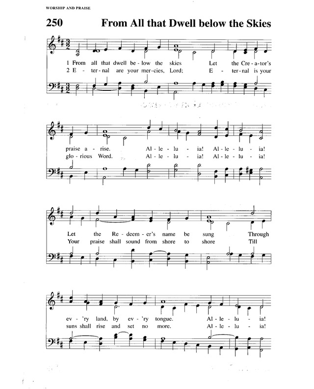Christian Worship (1993): a Lutheran hymnal page 467