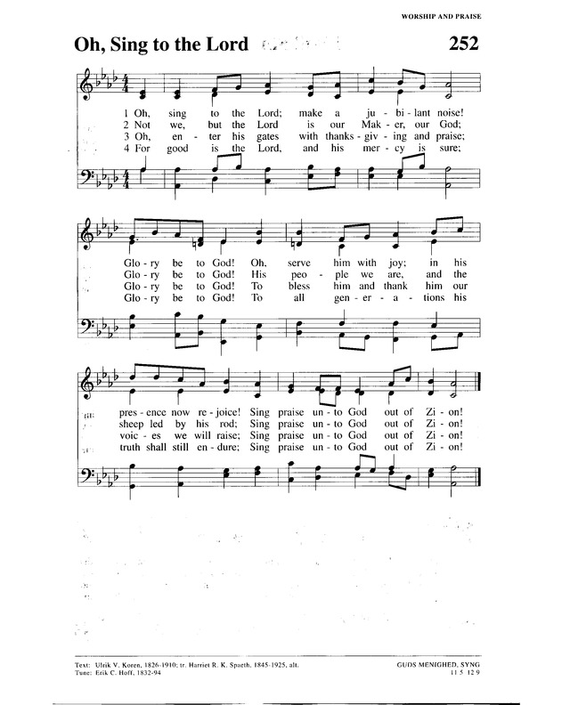 Christian Worship (1993): a Lutheran hymnal page 470