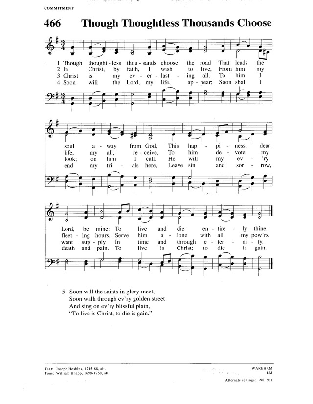Christian Worship (1993): a Lutheran hymnal page 733