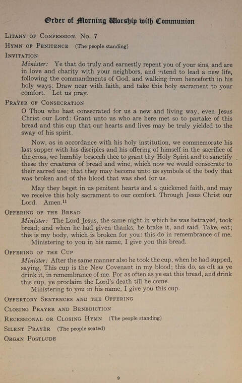 Christian Worship and Praise page 9