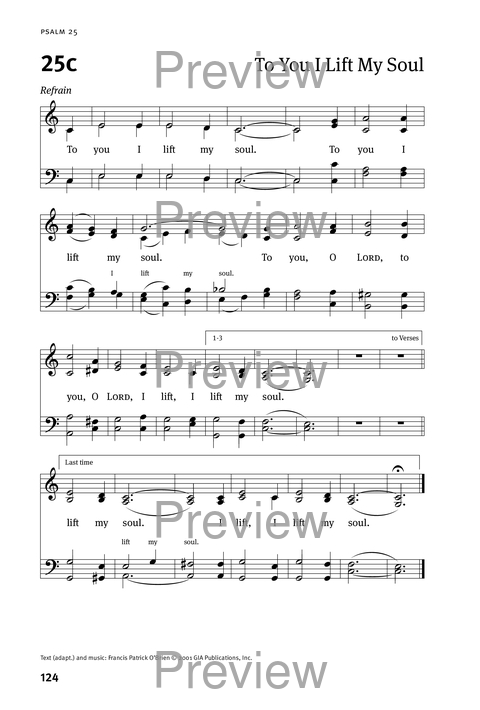 Christian Worship: Psalter page 124