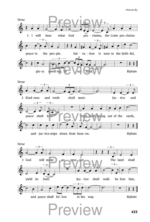 Christian Worship: Psalter page 433