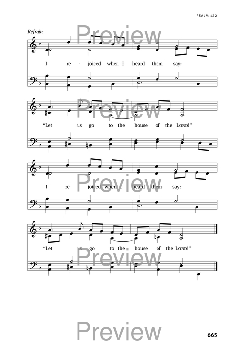 Christian Worship: Psalter page 665