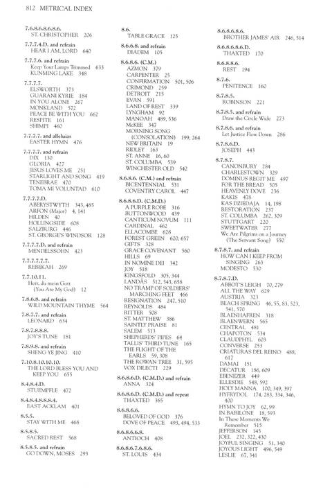 Community of Christ Sings page 820