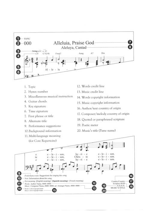 Community of Christ Sings page vii