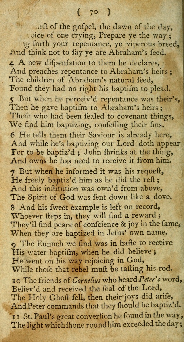 A Collection of Hymns for the use of Christians page 144