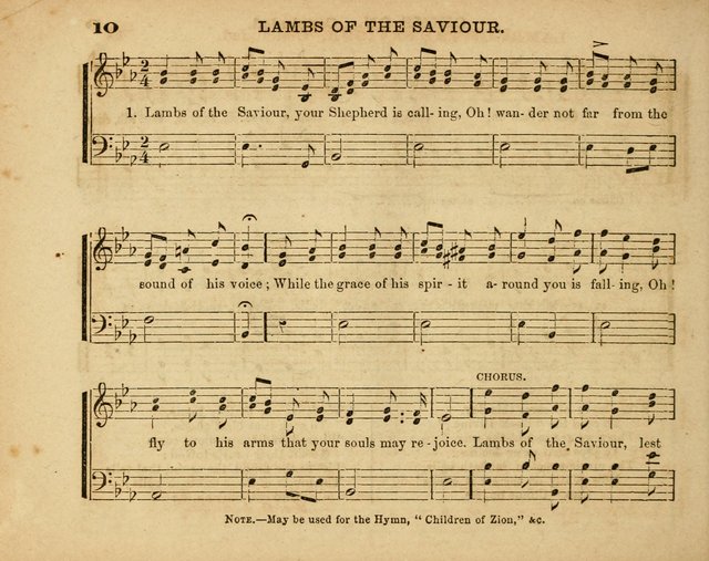 The Diadem: a collection of tunes and hymns for Sunday school and devotional meetings page 10