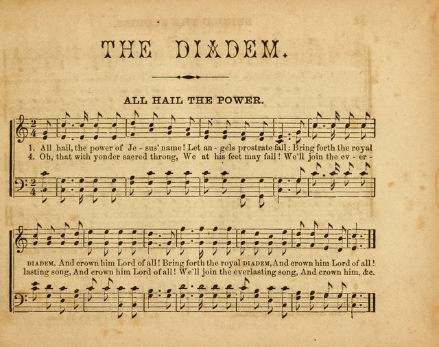 The Diadem: a collection of tunes and hymns for Sunday school and devotional meetings page 3