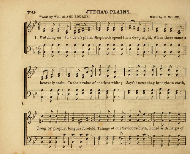 The Diadem: a collection of tunes and hymns for Sunday school and devotional meetings page 76