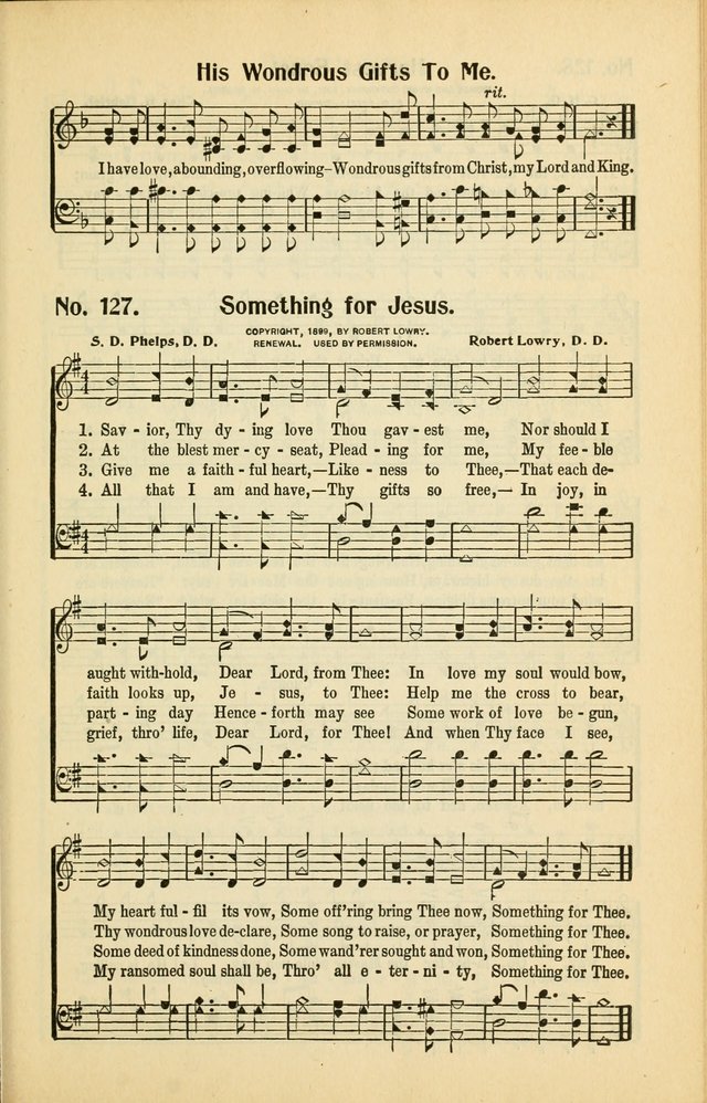 Diadems: a collection of religious songs, new and old, for the church and Sunday school page 127