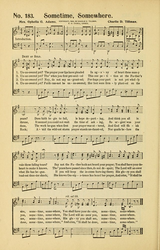 Diadems: a collection of religious songs, new and old, for the church and Sunday school page 182