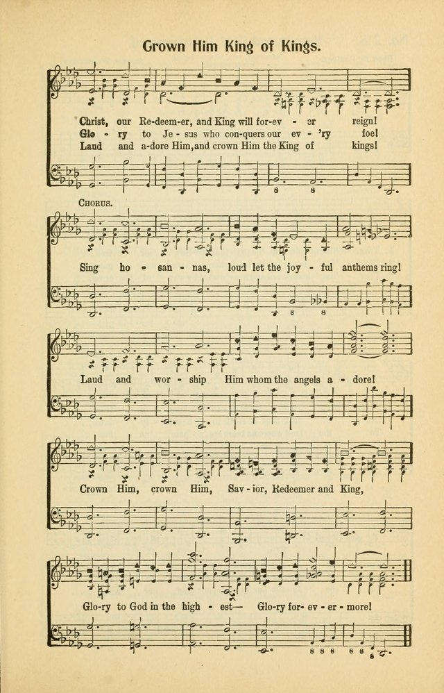 Diadems: a collection of religious songs, new and old, for the church and Sunday school page 217