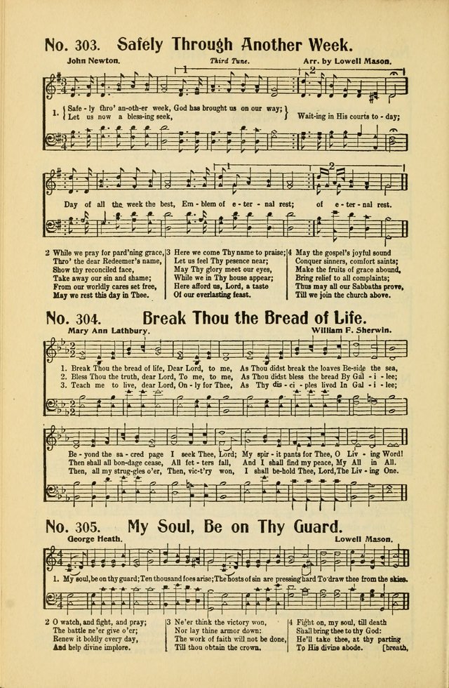 Diadems: a collection of religious songs, new and old, for the church and Sunday school page 250