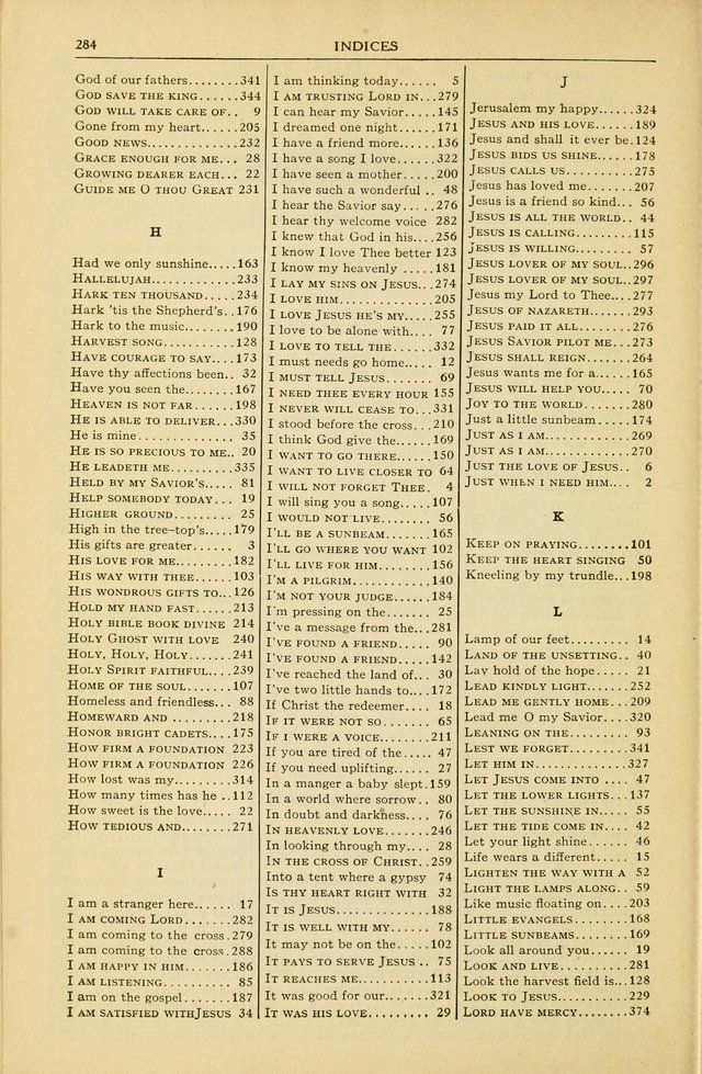 Diadems: a collection of religious songs, new and old, for the church and Sunday school page 282