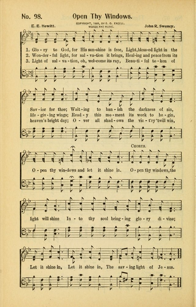 Diadems: a collection of religious songs, new and old, for the church and Sunday school page 98