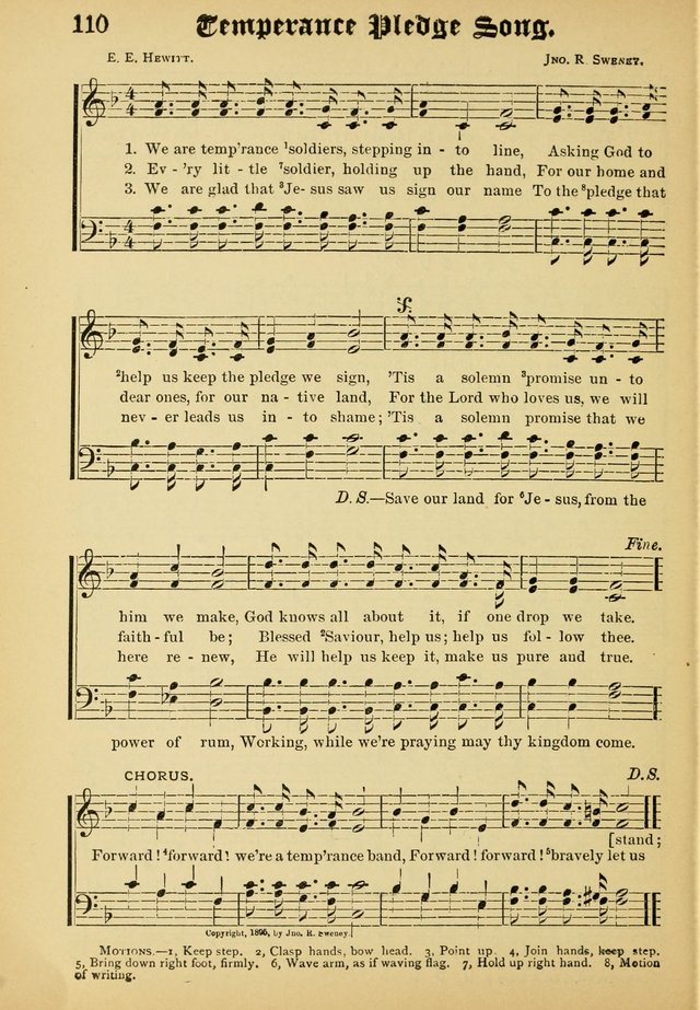 Dew Drops: comprising new songs, hymns, etc. for young singers page 108