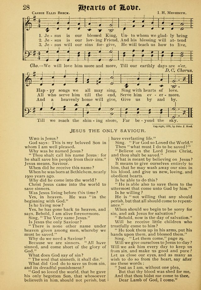 Dew Drops: comprising new songs, hymns, etc. for young singers page 26
