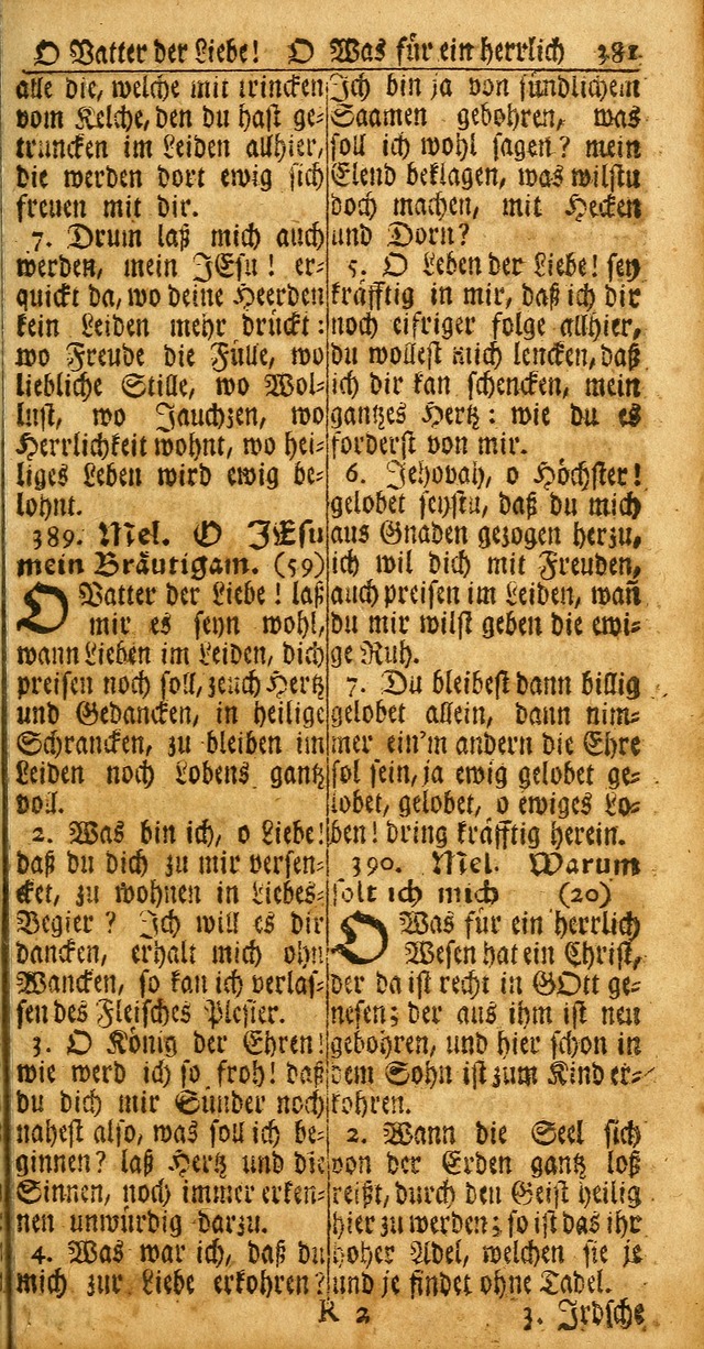 Das kleine Davidische Psalterspiel der Kinder Zions page 381