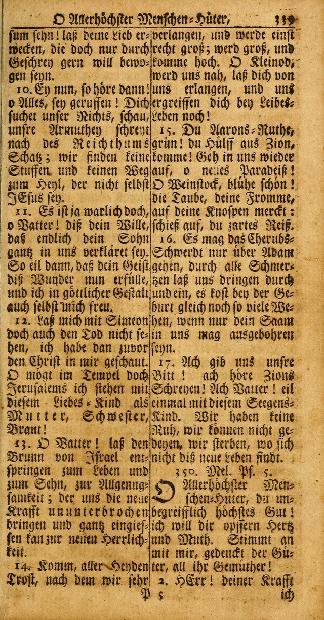 Das kleine Davidische Psalterspiel der Kinder Zions page 339