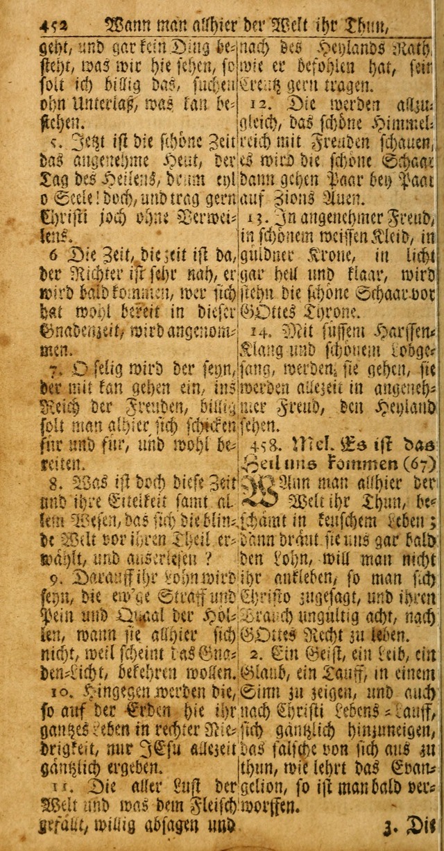 Das kleine Davidische Psalterspiel der Kinder Zions page 452