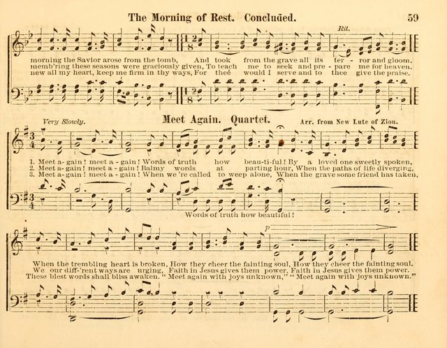 Dew Drops of Sacred Song: gathered for the use of Sabbath schools page 57