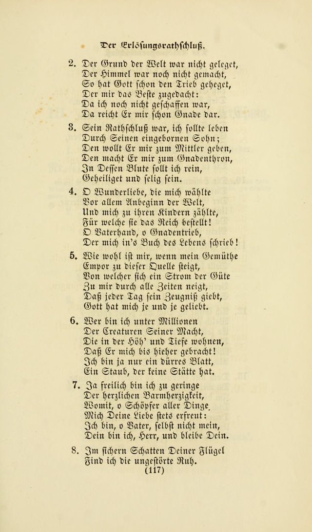 Deutsches Gesang- und Choralbuch: eine Auswahl geistlicher Lieder ... Neue, verbesserte und verhmehrte Aufl. page 114