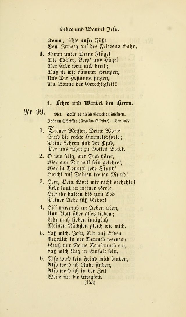 Deutsches Gesang- und Choralbuch: eine Auswahl geistlicher Lieder ... Neue, verbesserte und verhmehrte Aufl. page 150